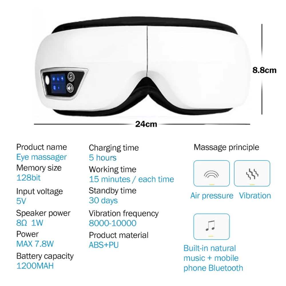 EyeRelax Pro™ Smart Eye Massager